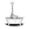 Wall Art * | Quick Delivery Giraffe In Bathtub Canvas Wall Art, 12 16