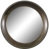 Mirrors * | Tendy Style 34X34 Bronze Circular Mirror