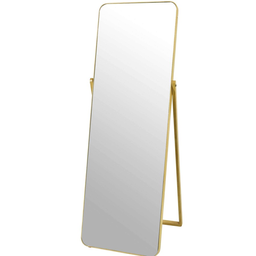 Mirrors * | Quick Delivery Wood Framed Floor Mirror, 22 60