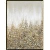 Wall Art * | Top Sellers 30X40 Gold Glitter Abstract Framed Enhanced Canvas