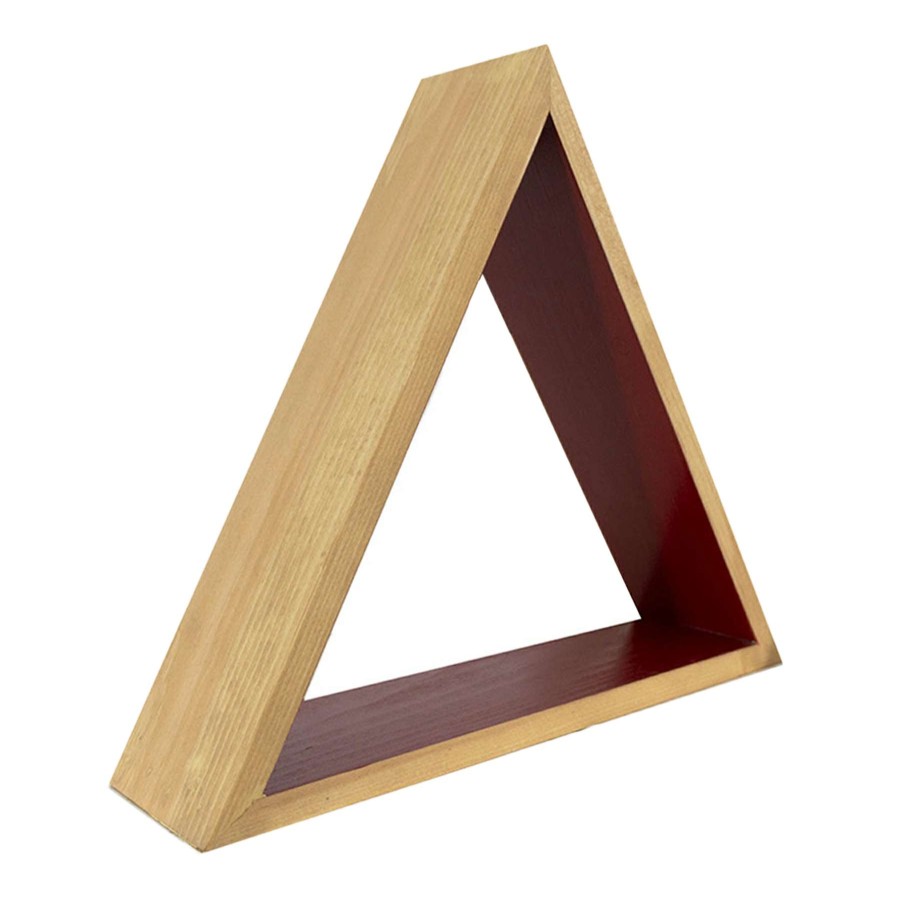 Wall Accents * | Discount Sale Nested Triangle Wall Shelf Set, 11 12