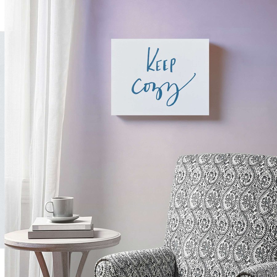 Wall Art * | Cut Price Keep Cozy Canvas Wall Art, 11 14