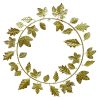 Wall Art * | Quick Delivery Grace Mitchell Fall Wreath In Brusd Gld-Sml