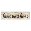 Wall Art * | New Threads 8X30 Home Sweet Home Framed Plaque With Lifted Word