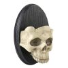 Wall Art * | Excellent Light-Up Skull Wall Plaque, Battery Operated