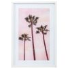 Wall Art * | Discounts 18X36 Palm Trees In Pink Canvas