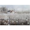 Wall Art * | Discounts 24X36 Farmhouse Floral Canvas Art Print.