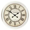 Frames & Clocks * | Discounts 22-In White Beaded Paris Clock