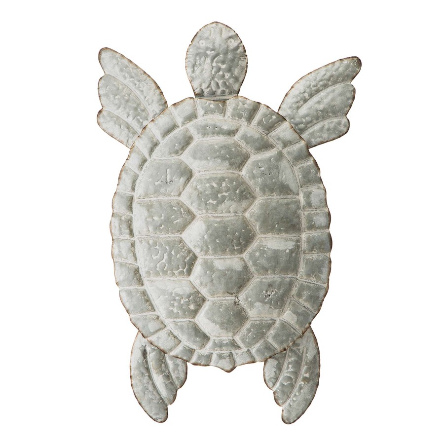 Wall Art * | Discount Sale Ty Pennington Sea Turtle Metal Wall Decor, 31