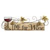 Wall Art * | Good Quality 20X6 Time For Wine Wall Art