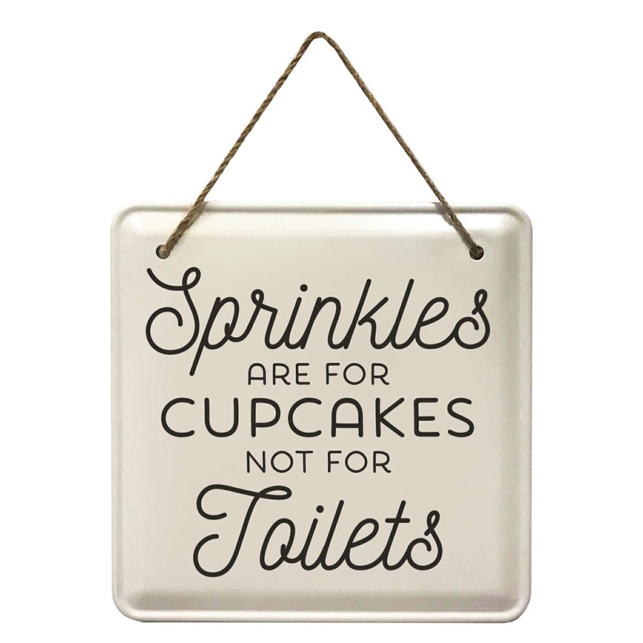 Wall Art * | Classical 8X8 Sprinkles Sign