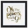 Wall Art * | Online Store Aa Pug 12X12 Oh The Places Sm