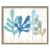 Wall Art * | Discount Sale Ty Pennington Glass Framed Seaweed Wall Art, 21 17