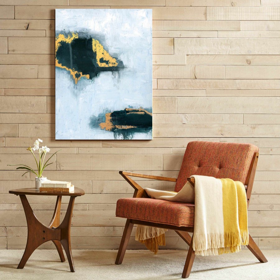 Wall Art * | Discount Sale Island Hopping Foiled Canvas Art, 31 41