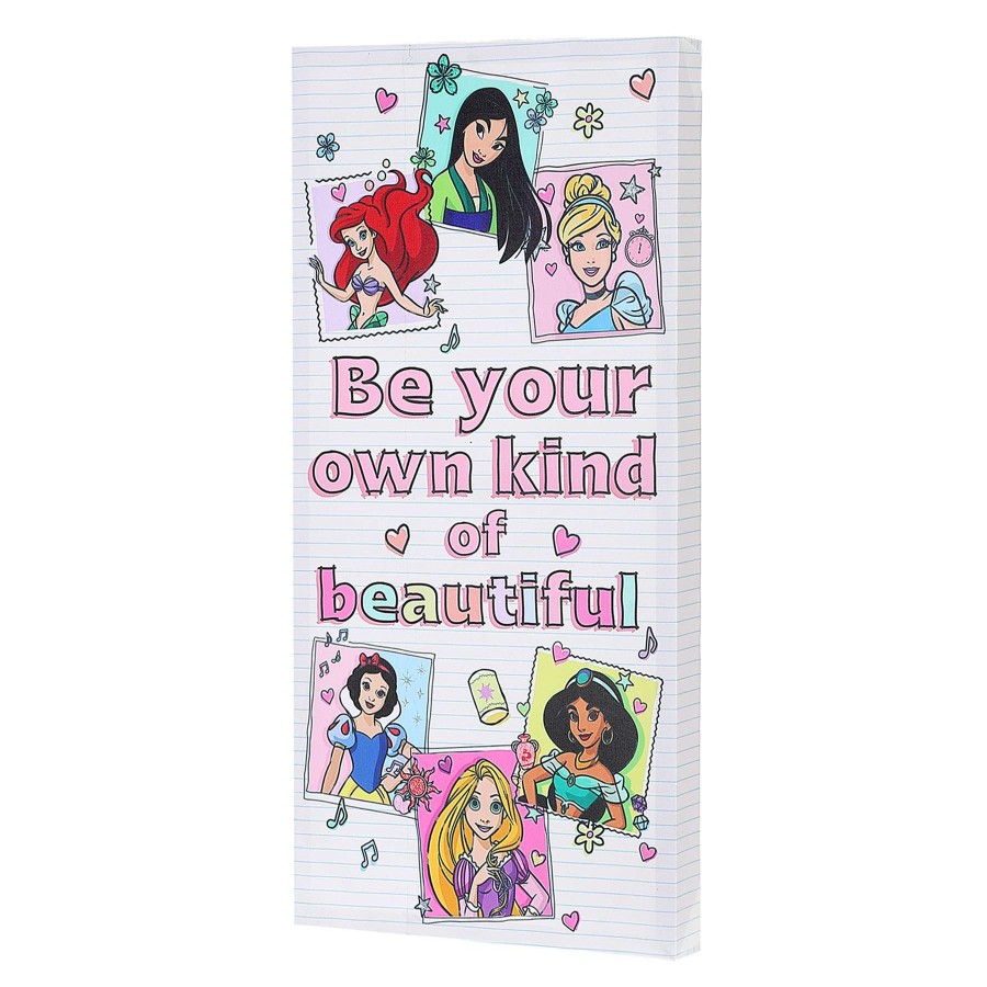 Wall Art * | Quick Delivery 12X24 Disney Princess Canvas Wall Art